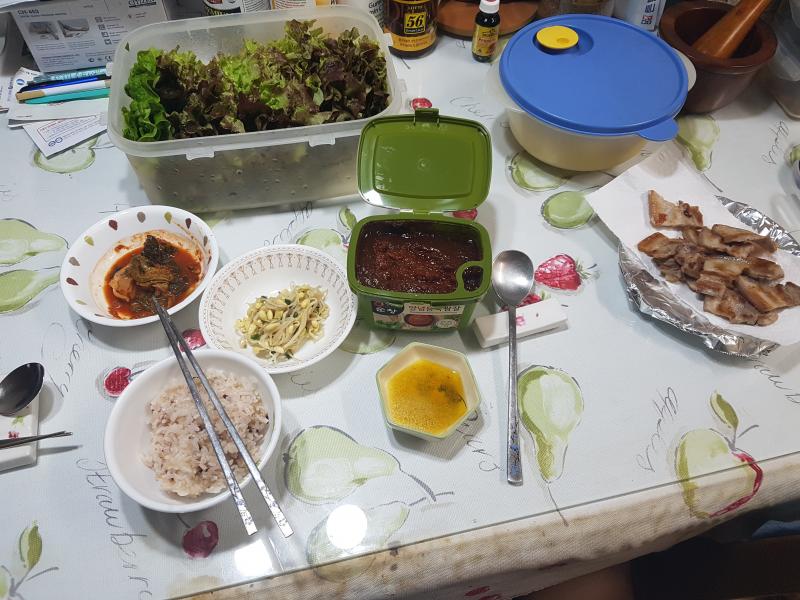아침부터 제대로 한상 먹심다☆ 즐거운 불금! | 보배드림 자유게시판