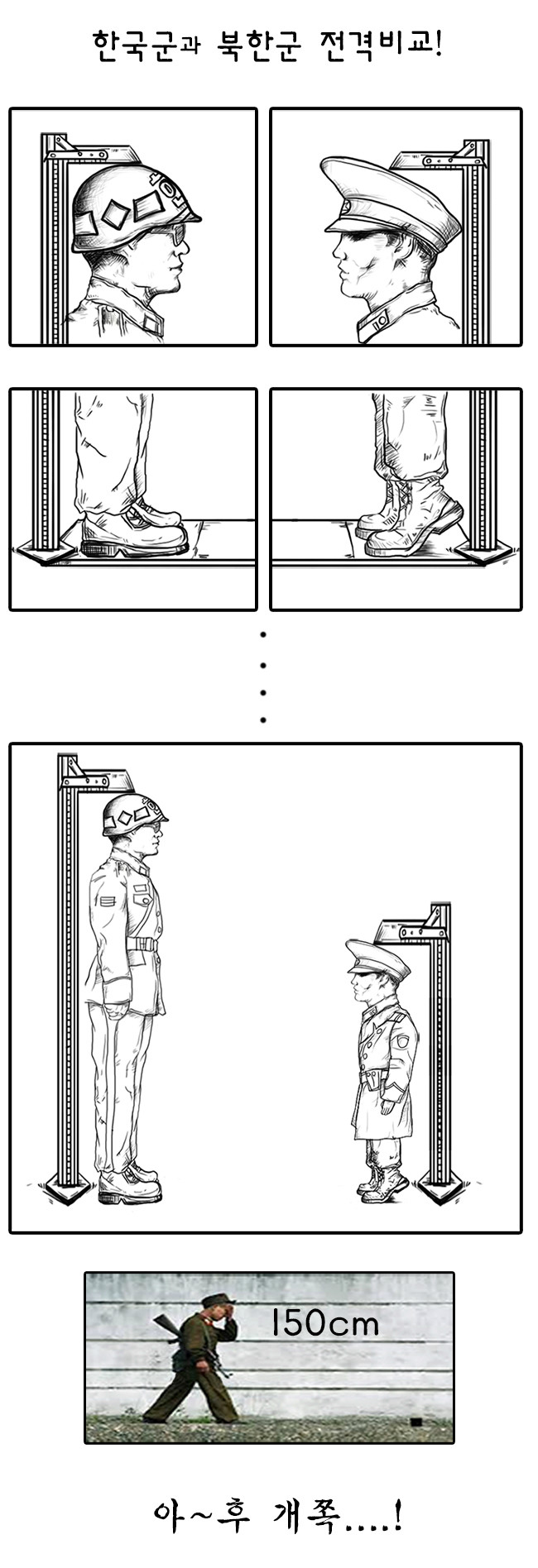 한국군 VS 북카니스탄 