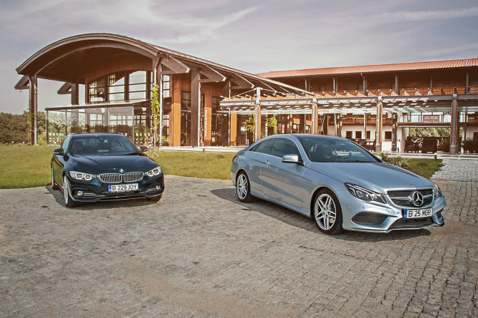  E350 BlueTEC vs BMW 420d