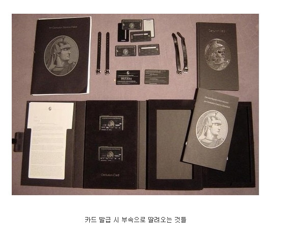 진정한 부의 상징 아메리칸 익스프레스 카드 블랙 .. 