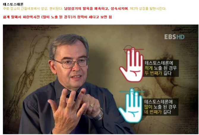 남성 정력 측정법