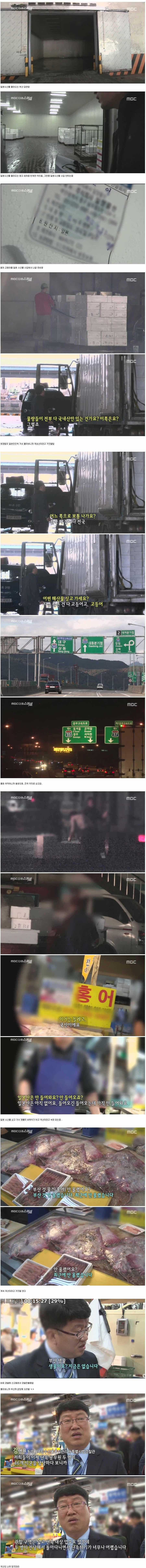 국내 수산물 상황