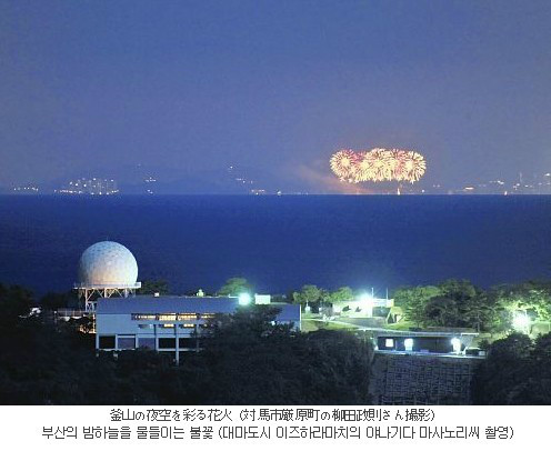 부산과 대마도의 거리