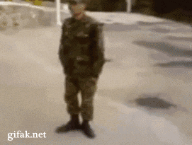 훈련중 