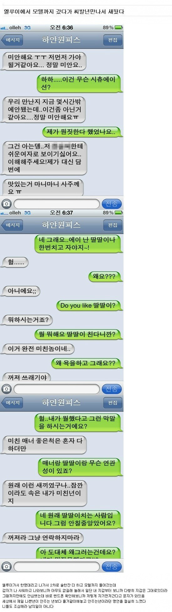 모텔비날린 이야기
