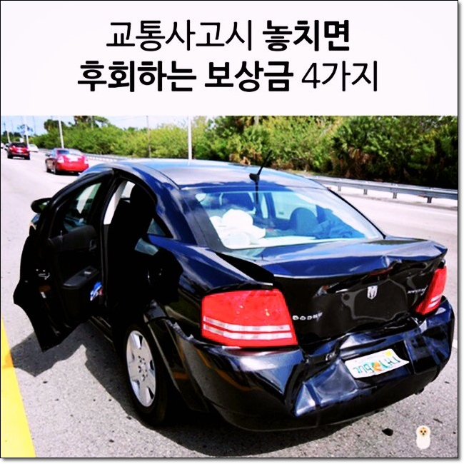 교통사고시 놓치면 후회하는 보상금 4가지 | 보배드림 유머게시판