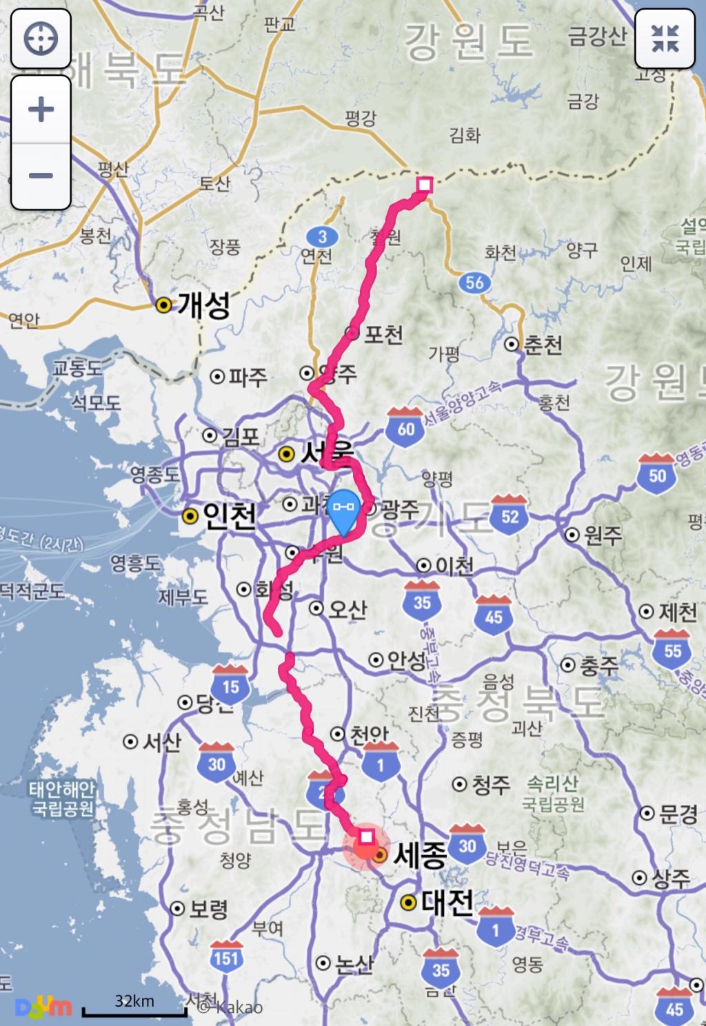 세종시 친구놈이 43번 국도가 그리 꿀이라 카던데예*.*; | 보배드림 국산차게시판