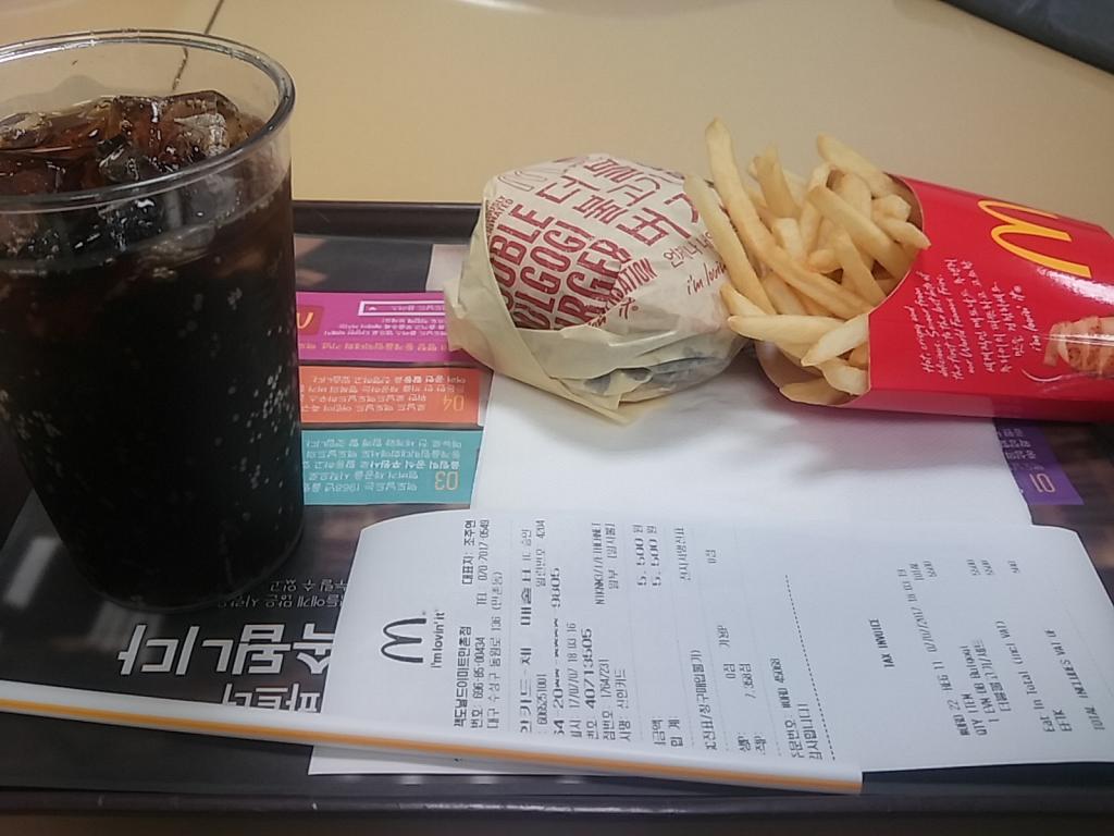 맥도~드 더블버거 2차확인 | 보배드림 유머게시판