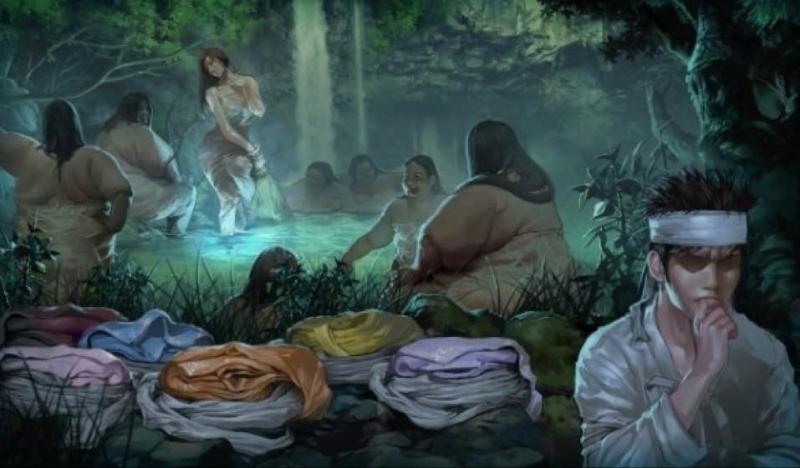 선녀와 나무꾼 선녀들 목욕하는데 고민하는 나무꾼 | 보배드림 시승기/배틀/목격담