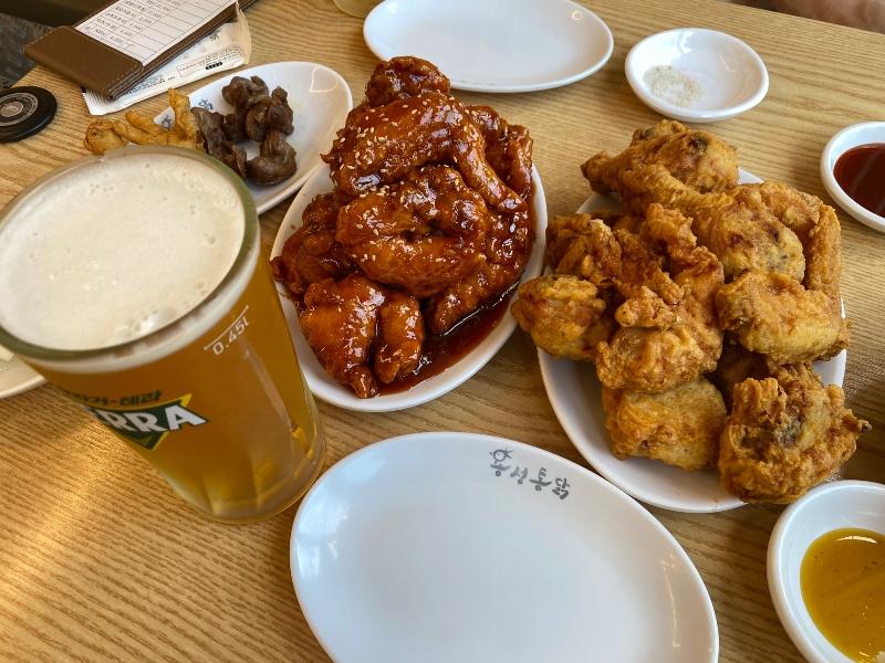 용성통닭 이미지