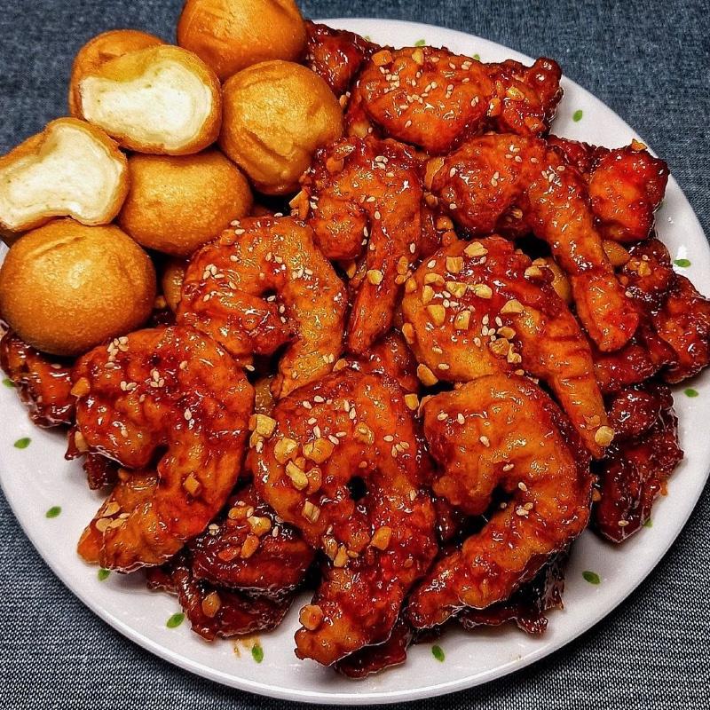 닭강정 맛잇네요! | 보배드림 자유게시판