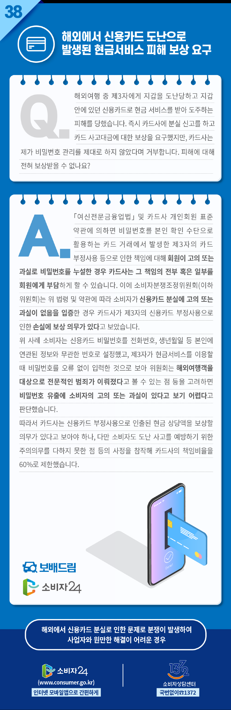 2.해외에서 신용카드 도난으로 발생된 현금서비스 피해 보상 요구.png