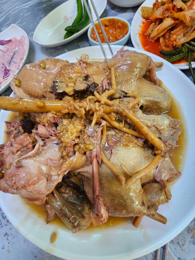점심~~~옻오리 묵고 왓써유!! | 보배드림 자유게시판