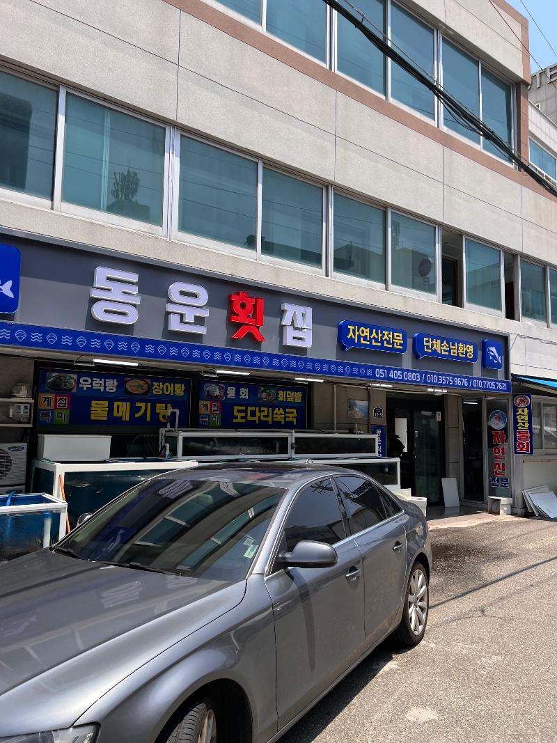 아들과 점심(영도 동원횟집..물회) | 보배드림 자유게시판