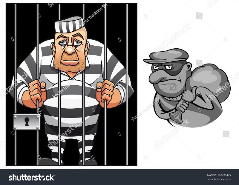 stock-vector-cartoon-prisoner-in-jail-behind-the-bars-in-striped-uniform-and-robber-in-mask-with-sack-for-crime-269439425.jpg