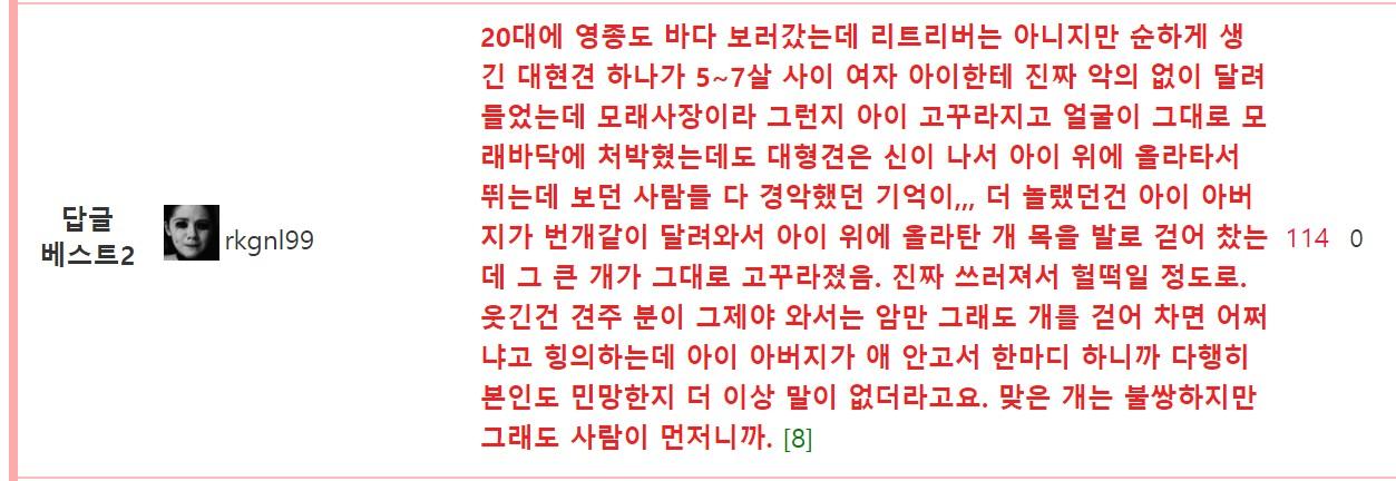 의외로 리트리버도 사람을 많이 죽이는 견종이라함2.JPG
