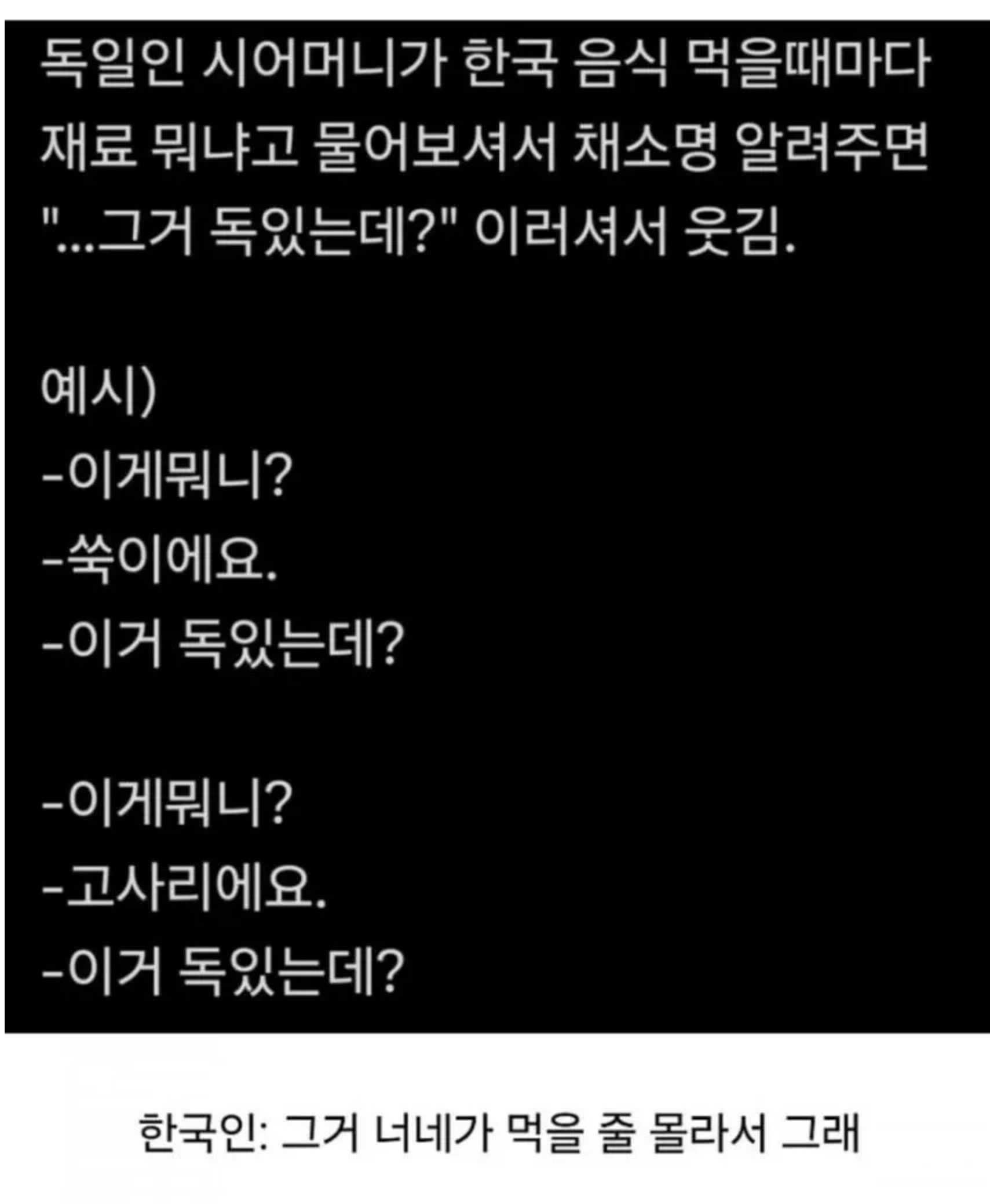 한국인 며느리가 저를 독살하려고 합니다.JPG