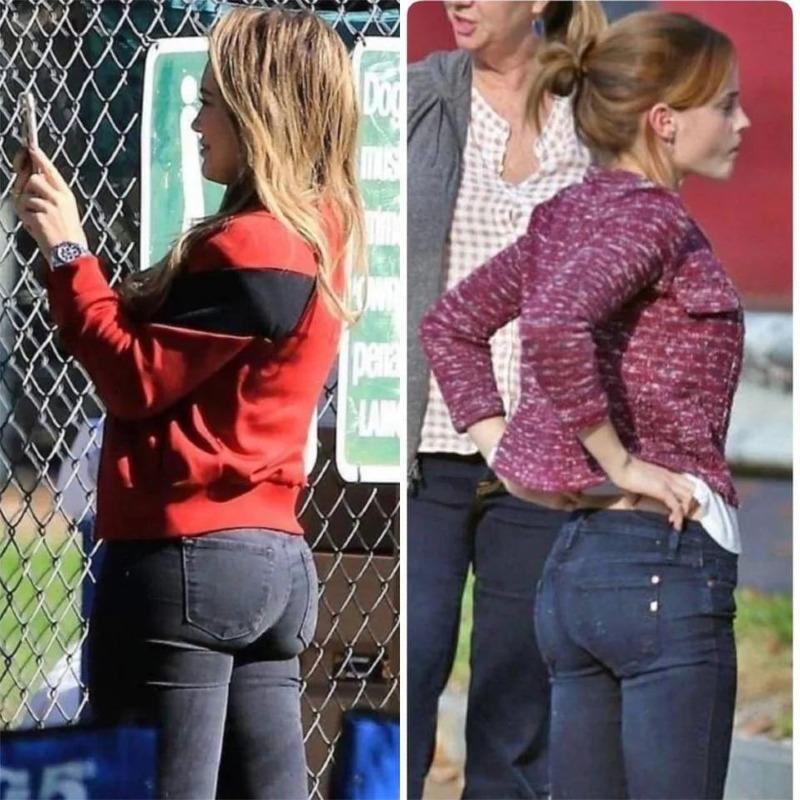 Booty in Jeans - Hilary Duff vs Emma Watson.jpg