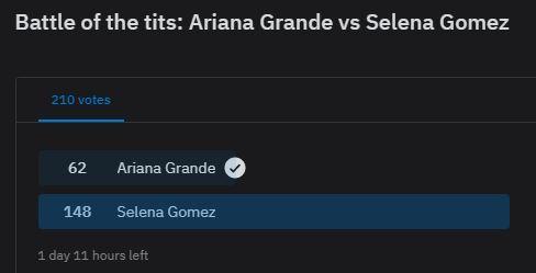 Battle of the tits - Ariana Grande vs Selena Gomez2.JPG