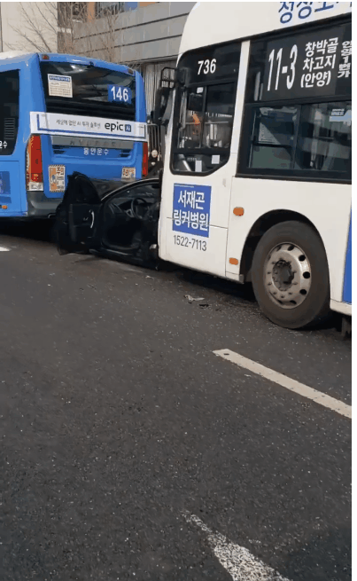 오늘자 삼성동 버스 사고....ㄷㄷ