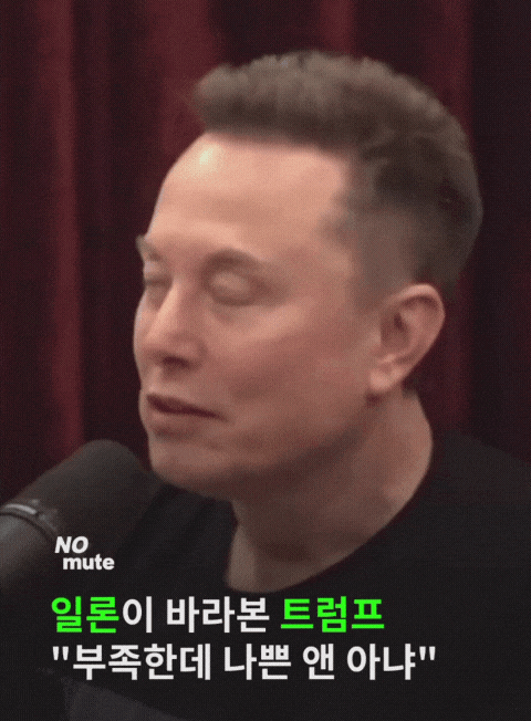 일론이 바라보는 트럼프