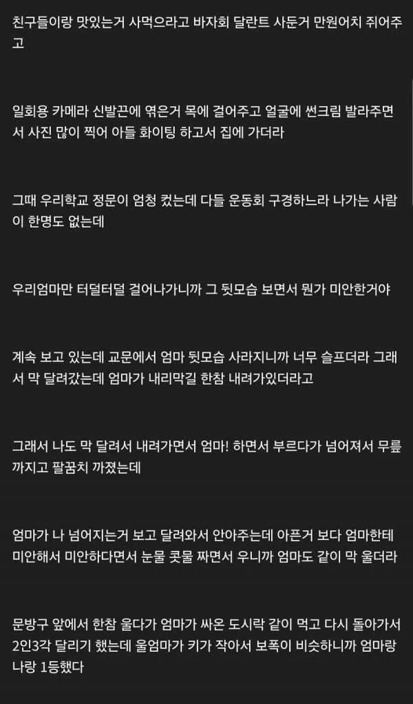 운동회 온 엄마가 창피했던 아들 - 유렉카 채널 001.png.ren.webp