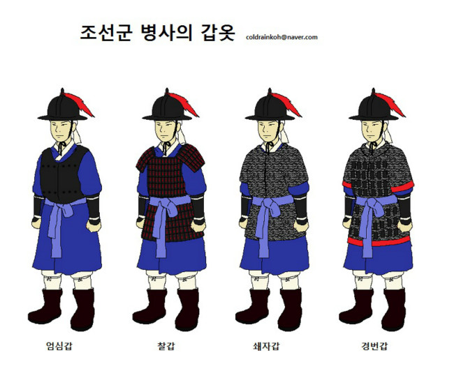 1592임진왜란 당시 조선군 장비 | 보배드림 군사/무기