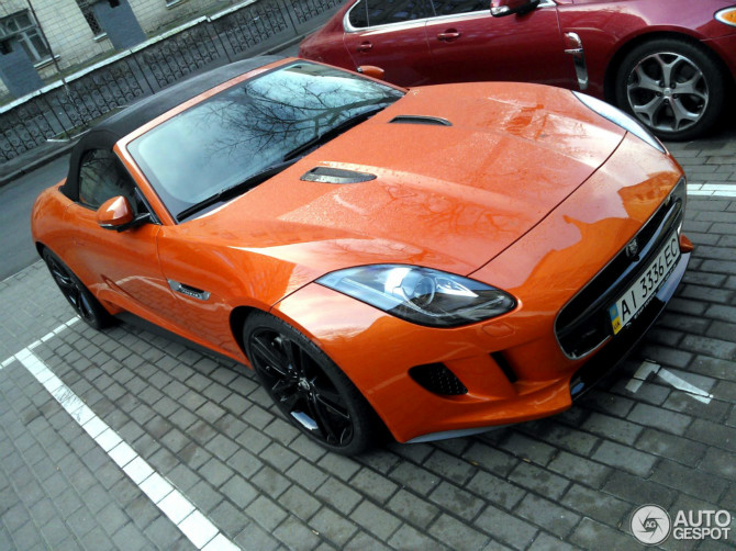 재규어 F-TYPE S & 페라리458 스파이더 | 보배드림 수입차게시판
