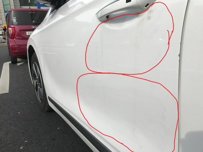 도색을 새로 해야하나요?ㅠㅠ 전문가분들 조언좀 부탁드립니다. | 보배드림 국산차게시판