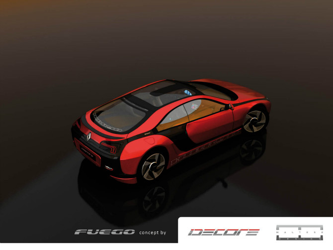[디자인] 르노 Fuego 하이브리드 컨셉카 -[2] | 보배드림 자동차사진/동영상