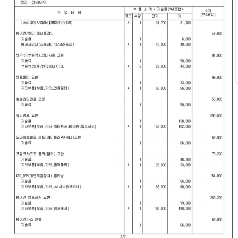 정비견적문의 | 보배드림 국산차게시판
