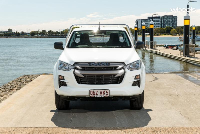 2021_Isuzu_D-Max_4x2_SX_Single_Chassis_Ute_Auto_static_front_fascia_clear.jpg