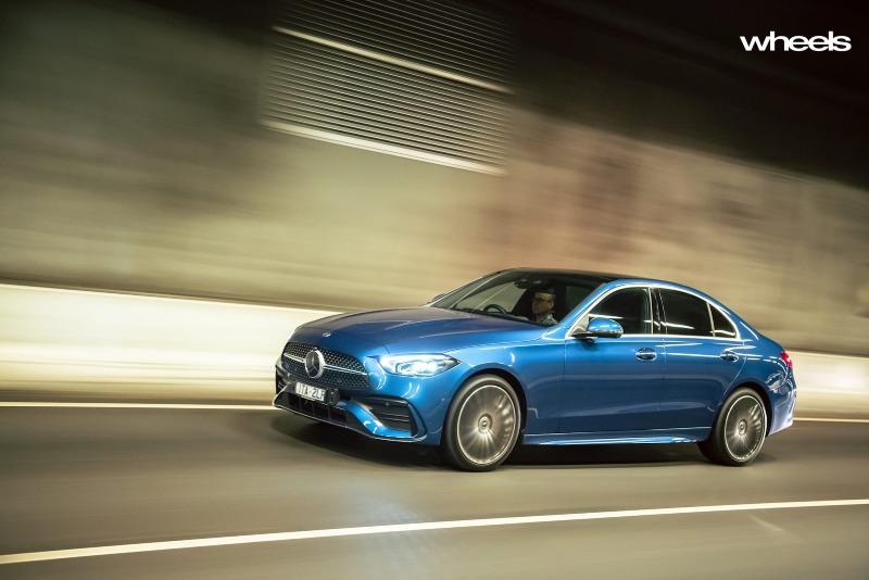2022_Mercedes-Benz_C300_Spectral_Blue_Metallic_Australia_dynamic_front_34.jpg