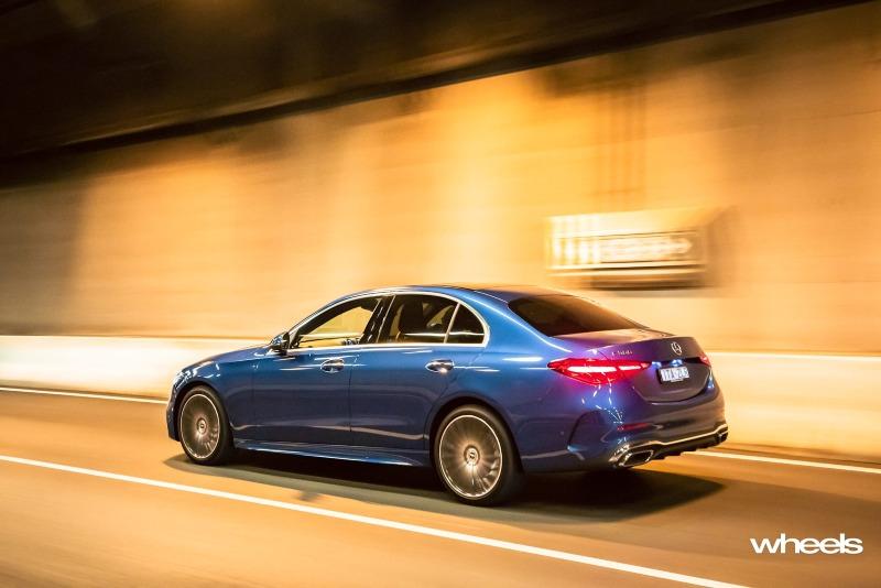 2022_Mercedes-Benz_C300_Spectral_Blue_Metallic_Australia_dynamic_rear_20.jpg