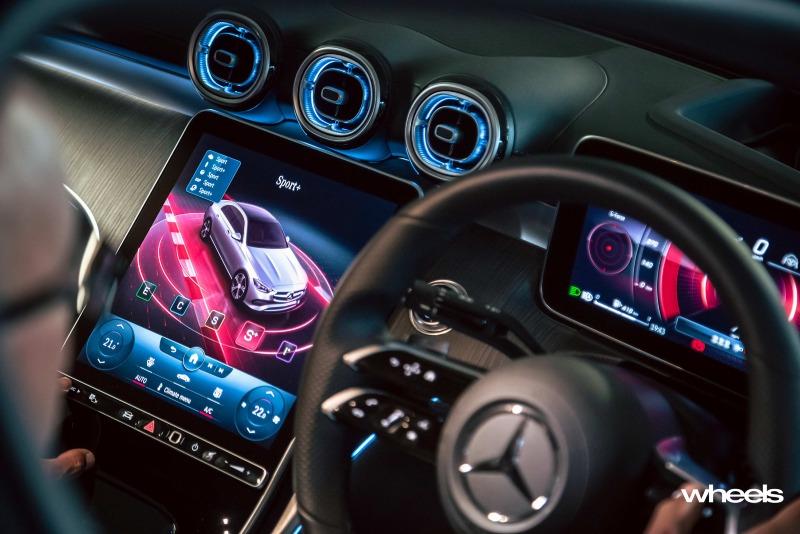 2022_Mercedes-Benz_C300_Spectral_Blue_Metallic_Australia_interior_infotainment_screen_10.jpg