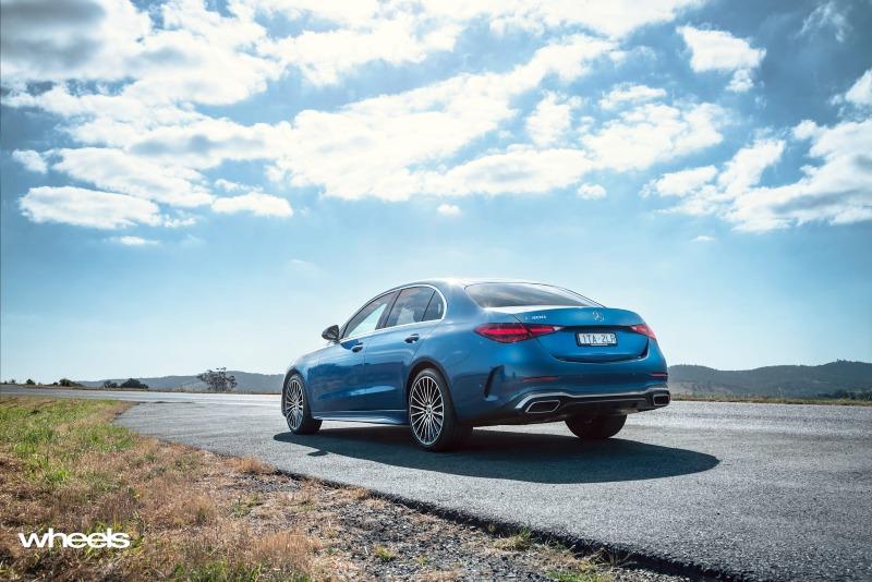 2022_Mercedes-Benz_C300_Spectral_Blue_Metallic_Australia_static_rear_01.jpg