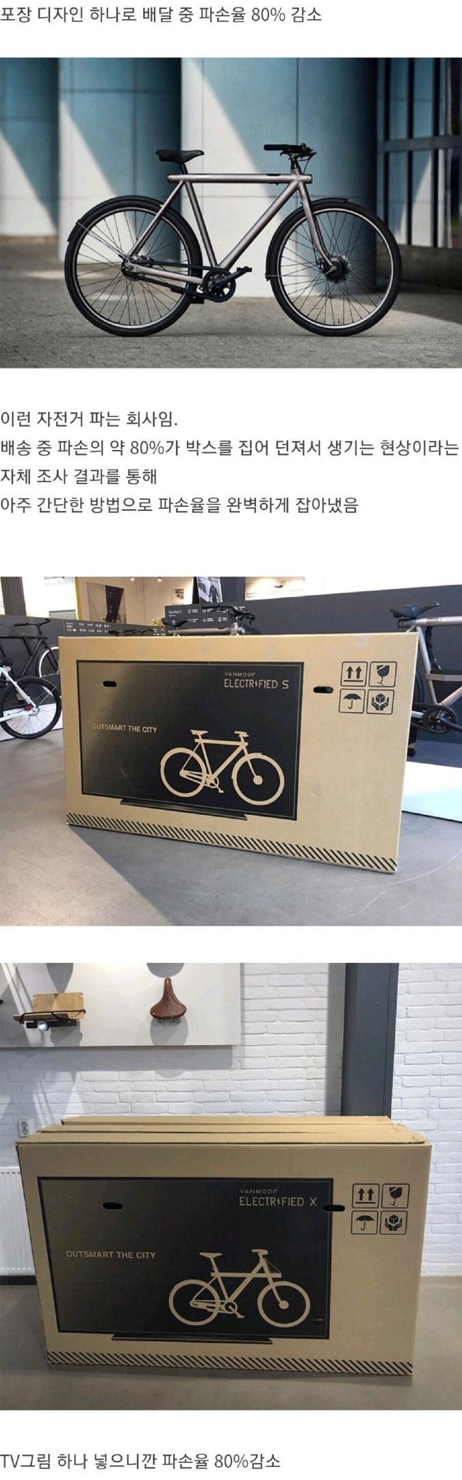 자전거 배송시 파손을 방지하는 혁신적인 포장방법.jpg