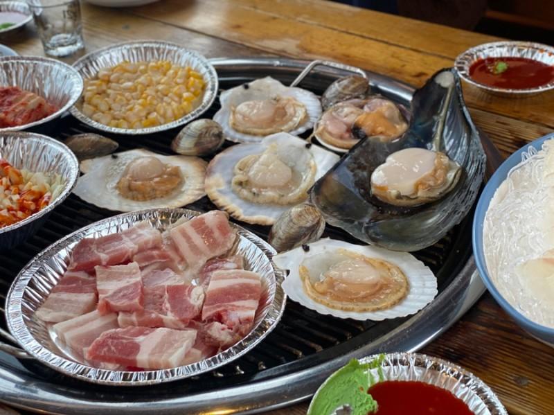 수정조개구이 이미지