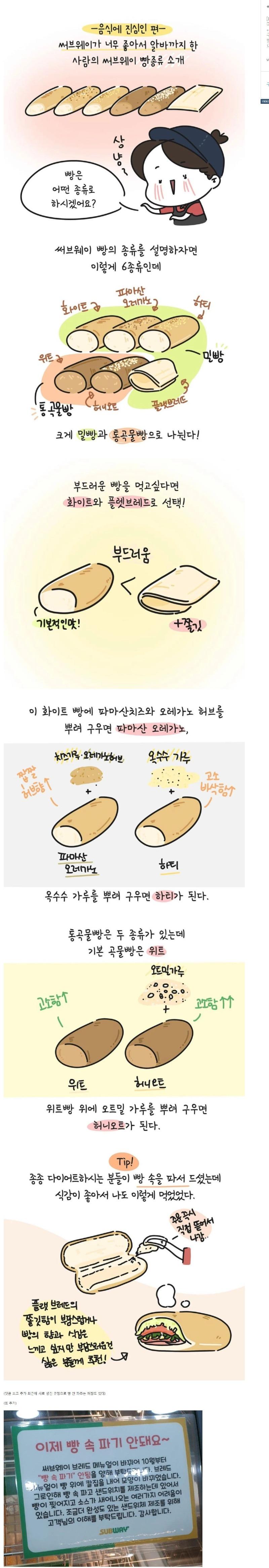 서브웨이 빵 종류 소개.jpg