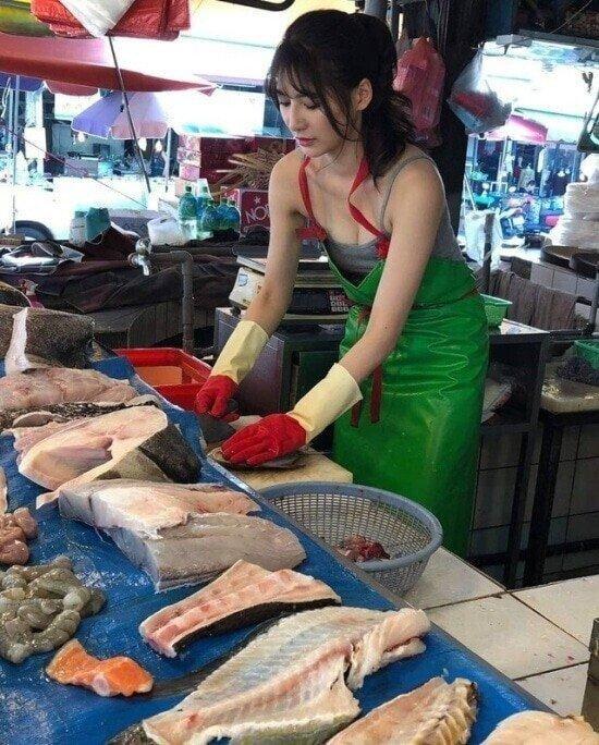 생선가게 이미지
