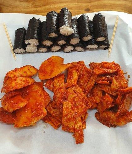 충무김밥 이미지