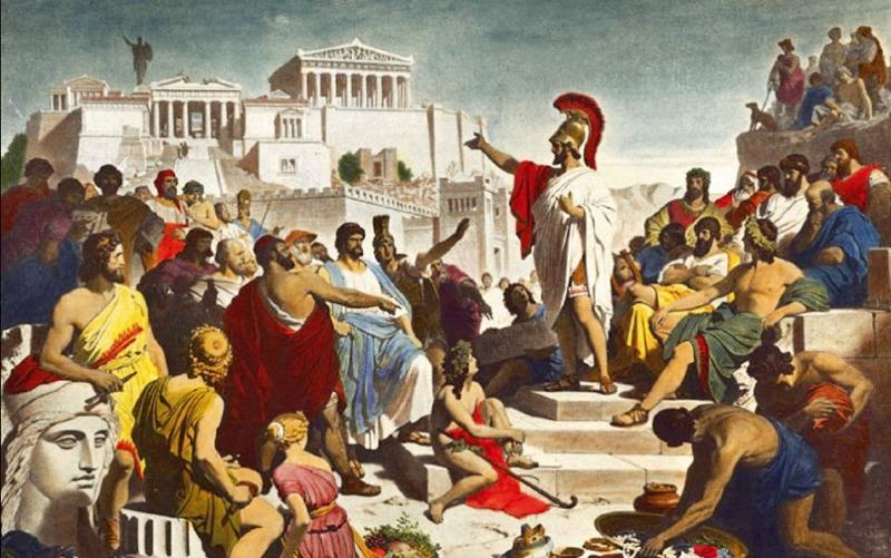 Pericles orating at the Pnyx (painting of Philipp Foltz).jpg