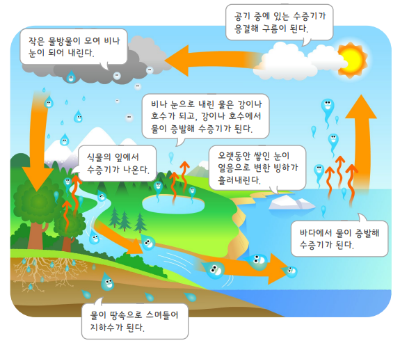 비가 만들어지는 과정 4학년 2학기