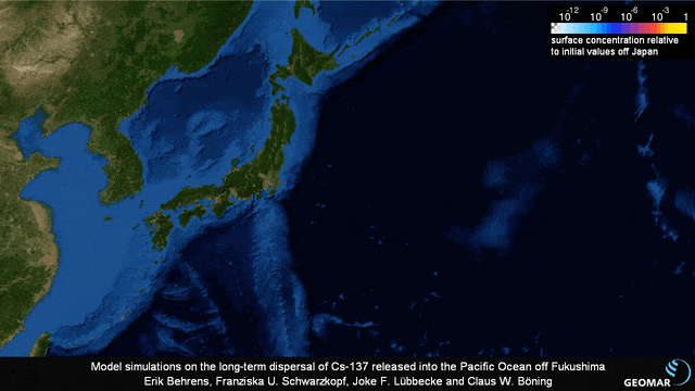 후쿠시마 핵폐수 투기 시뮬레이션.gif