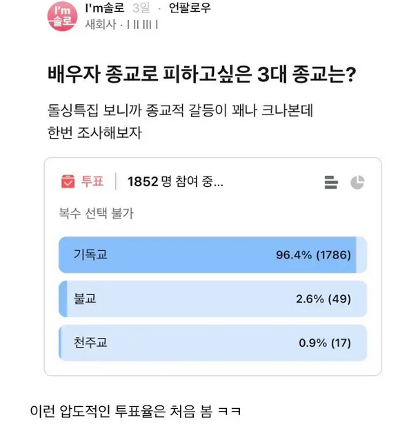 배우자_종교로_피하고_싶은_종교_1위는.png