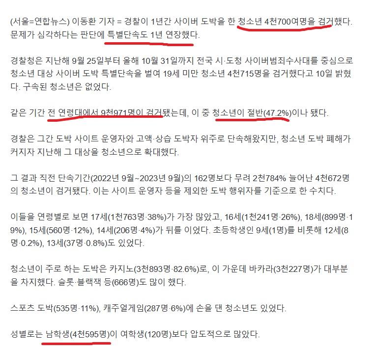 청소년 사이버도박 1년간 4715명 검거 2.jpg