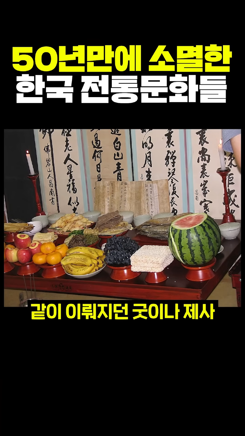 50년만에 소멸한 한국 전통문화들 0-38 screenshot.png