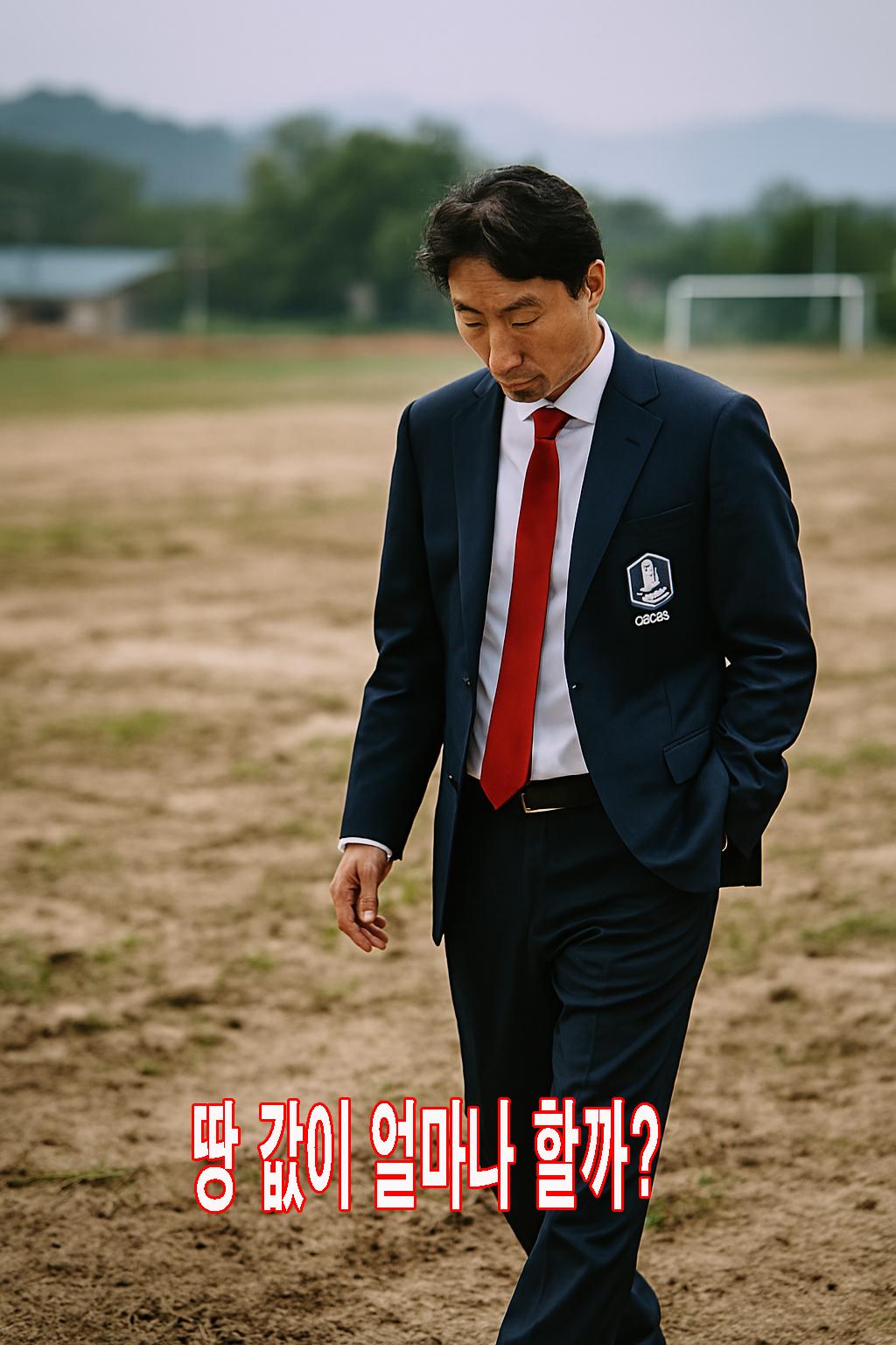 한국 축구 국가대표팀 감독이 양복을.jpg