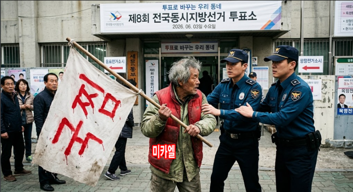 미카엘 투표소 난동.png